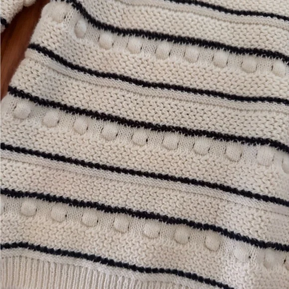 Marine Layer Size M Striped Knit Sweater Soft NWOT - Picture 3 of 4